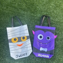 Halloween Bags Personalized With Name 