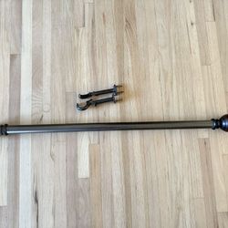 Extendable Curtain Rod 30-54 Inches