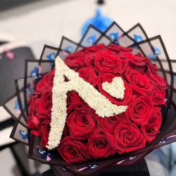 Roses with Initial