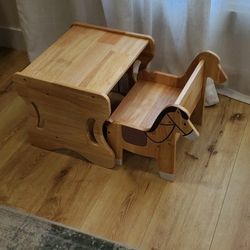 Montessori Weaning Table and Chair Set