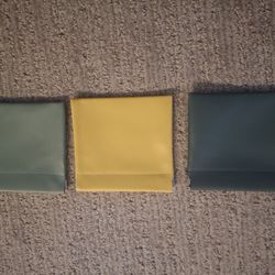 (3) Coin Purses/Pouches