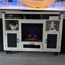Fireplace Tv Entertainment Stand