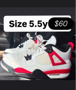 Jordan 4s size 5.5y