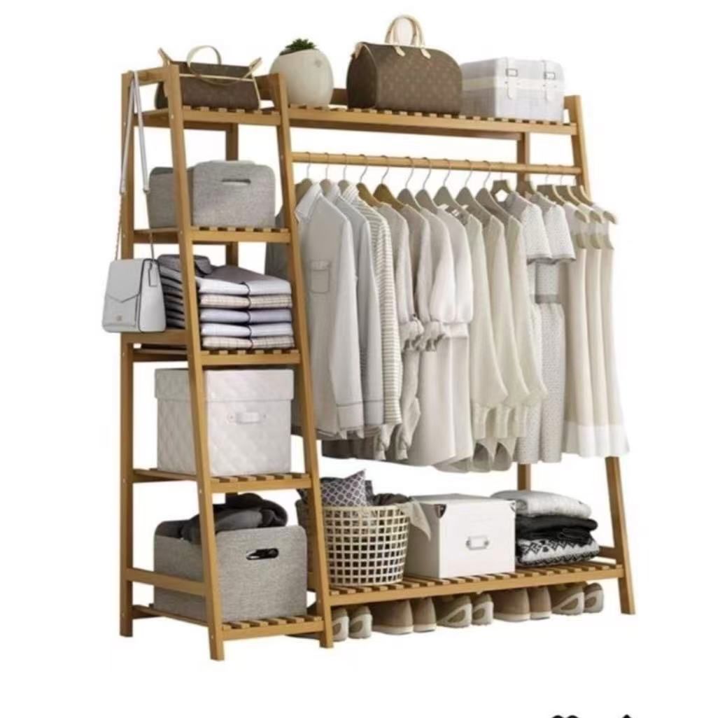 Bamboo Shelf Rack