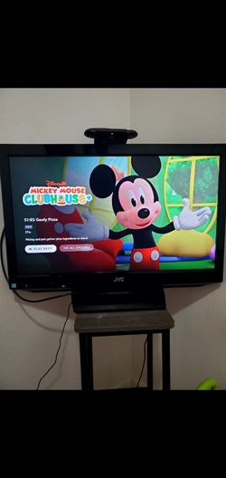 32" jvc tv and tv box