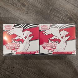 **Pokémon  White Flare ETB** 100% AUTHENTIC 