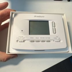 New Braeburn thermostat