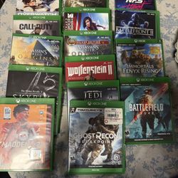 PS4 And XBOX ONE Games 