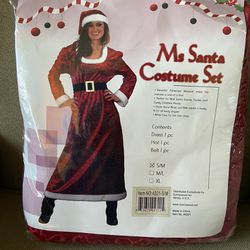 Ms Santa  S/M Costume Set