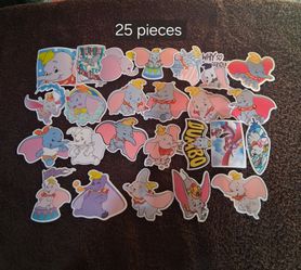 Dumbo Stickers Each $5