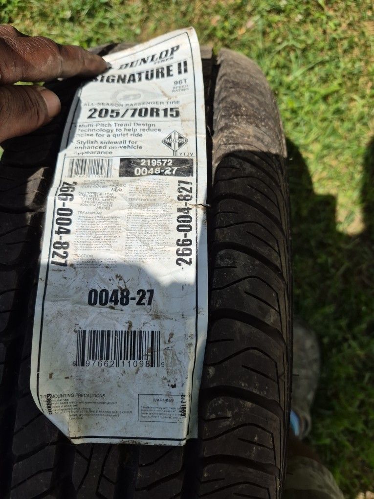 Tire /DUNLOP SIGNATURE II (1)