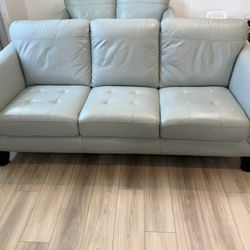 Genuine Leather Sofa Set
