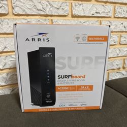 ARRIS SURFboard SBG7400AC2 DOCSIS 3.0 Cable Modem & AC2350 Dual-Band Wi-Fi