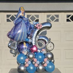 Cinderella Balloon Bouquet 