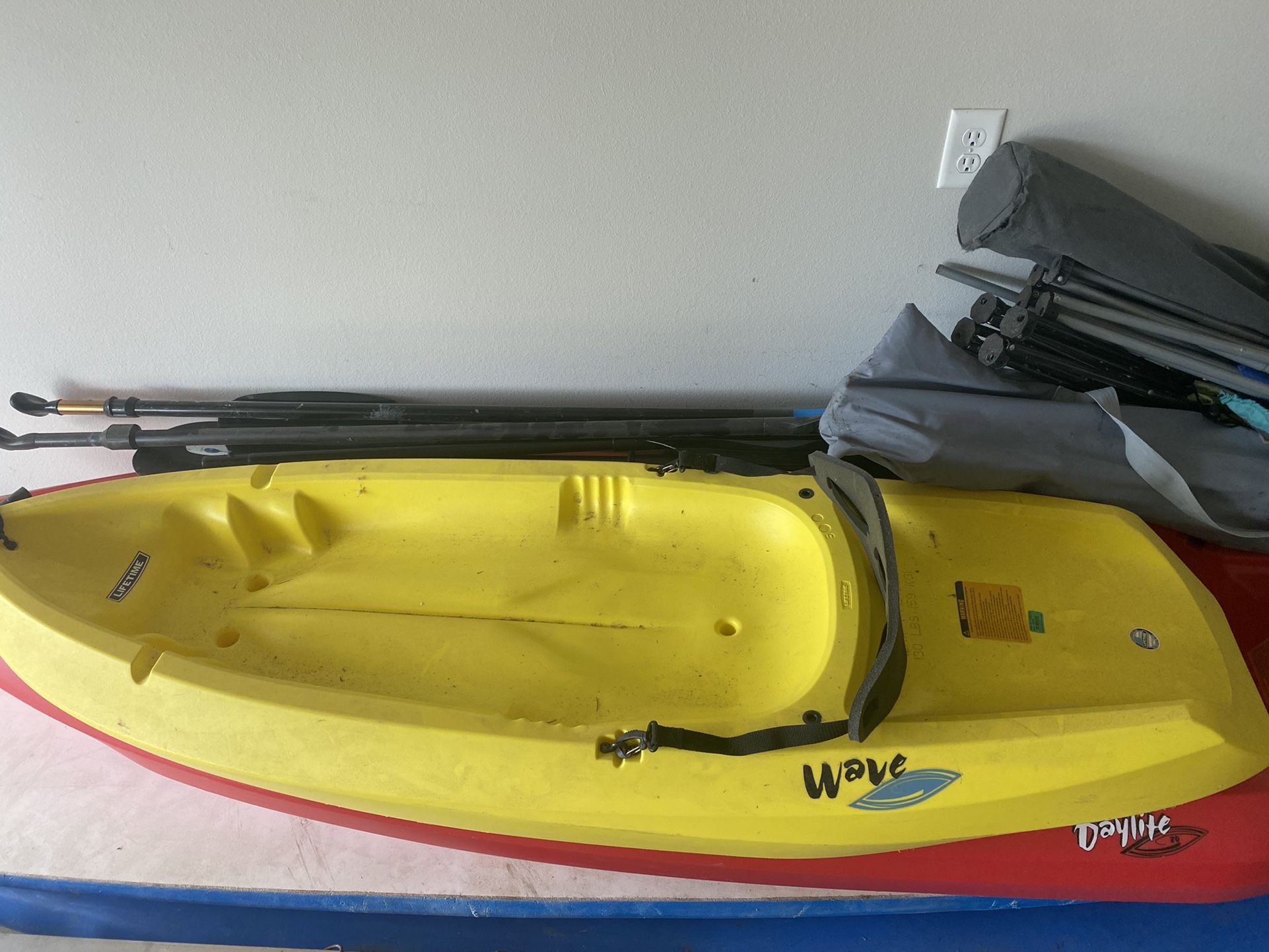 Lifetime Youth Kayak With Paddle