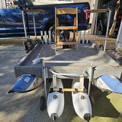 One Man Pontoon Platform 