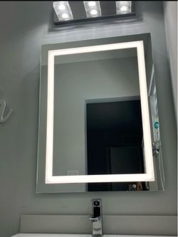 LED Backlit Bathroom Vanity Mirror
