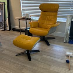 Enzo Accent Chair Reclines & Ottoman From el Dorado 