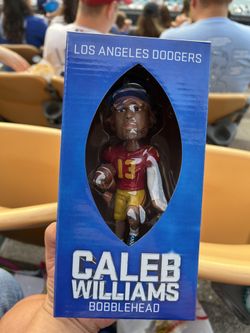 Dodgers Bears USC Caleb Williams Bobblehead Rare