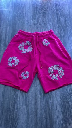Denim Tears Cashmere Swarvoski Cotton Wreath Shorts Size Small - Brand New