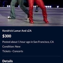 Kendrick Lamar Ticket Scam