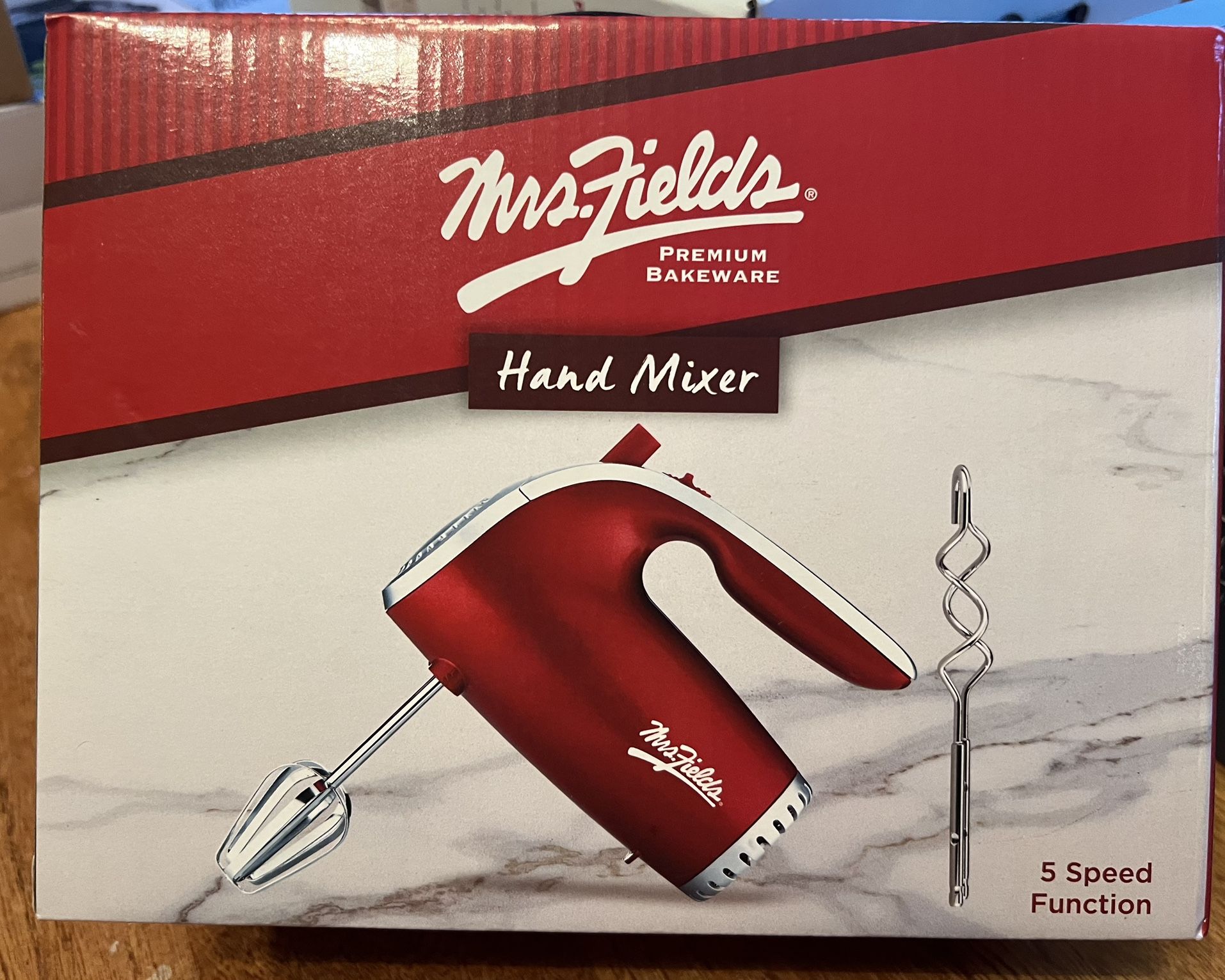 Mrs. Fields Premium Bakeware Hand Mixer