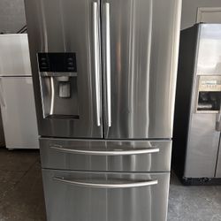 36” SAMSUNG  FRIDGE REFRIGERATOR NEVERA HELADERA FRIO REFRIGERADOR GOOD CONDITION DELIVERY 🚚 FREE WARRANTY 100 DAYS