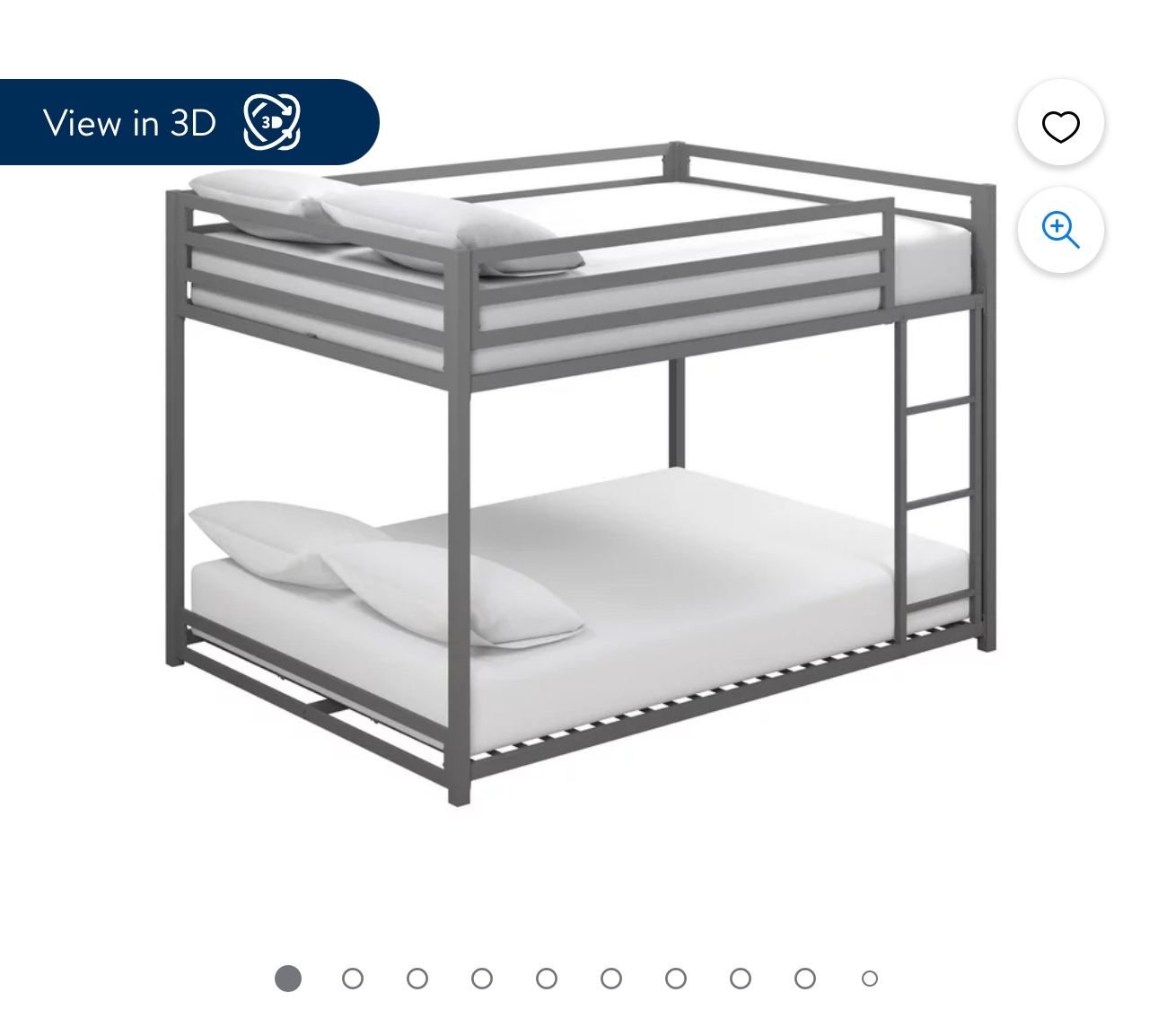 Brand New Metal Full On Full Bunk Bed