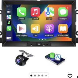 Car Radio for Ford Escape 2008-2012,Explorer 2006-2009,Fusion 2006-2009 F150 F250 /F350,E150/E250/E350 Expedition Taurus Shelby Stereo Radio CarPlay 8