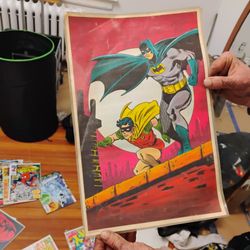 Batman An Robban Food Comics Mat 
