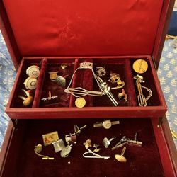 Box Of Vintage Jewelry 