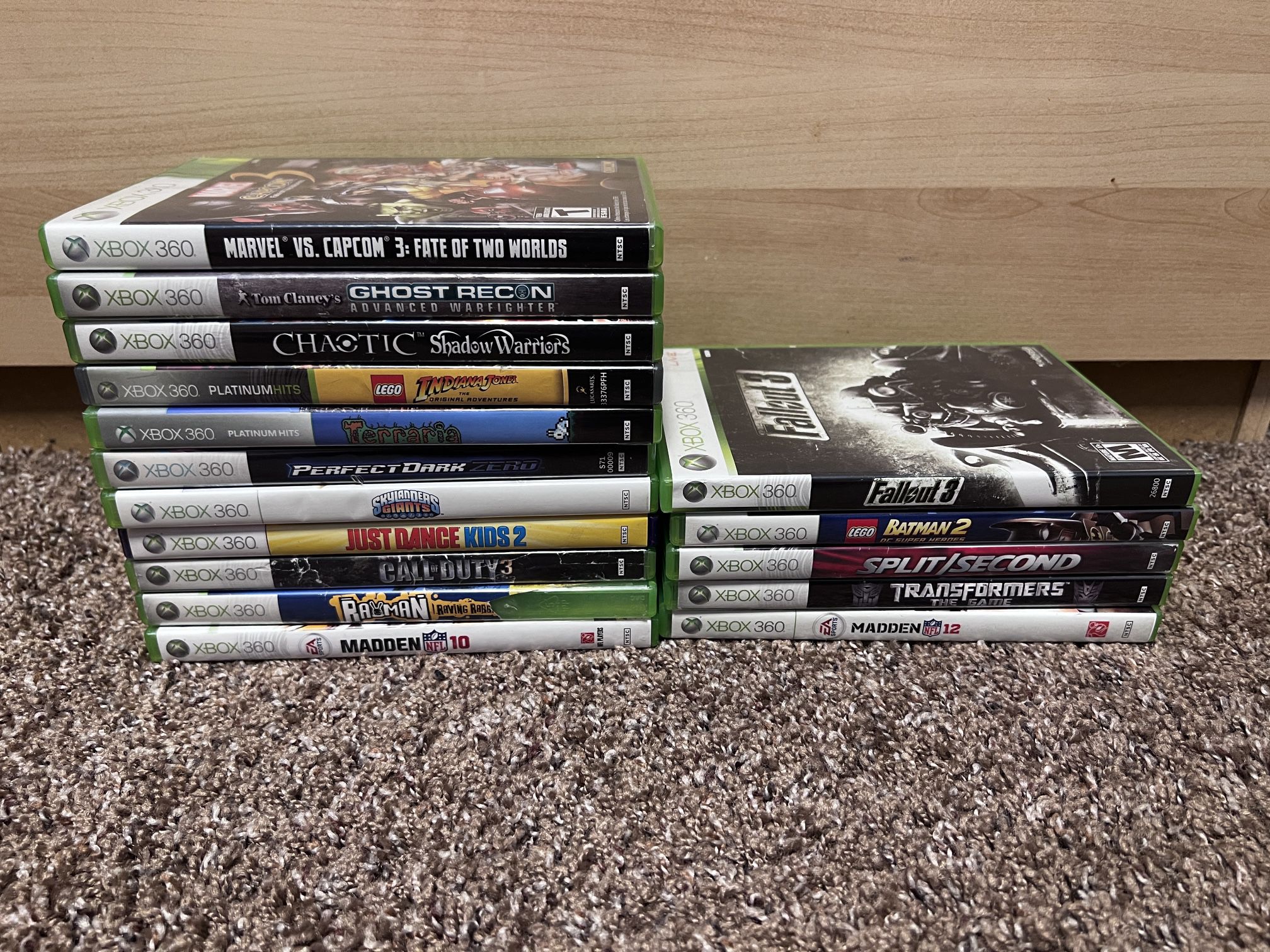 16 Xbox 360 Games