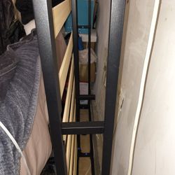 Black bed frame 6 Inches High 