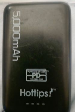 Hottips 5000mAh Portable Power Bank
