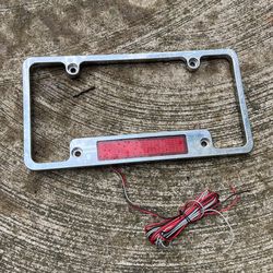 Light Up License Plate Frame