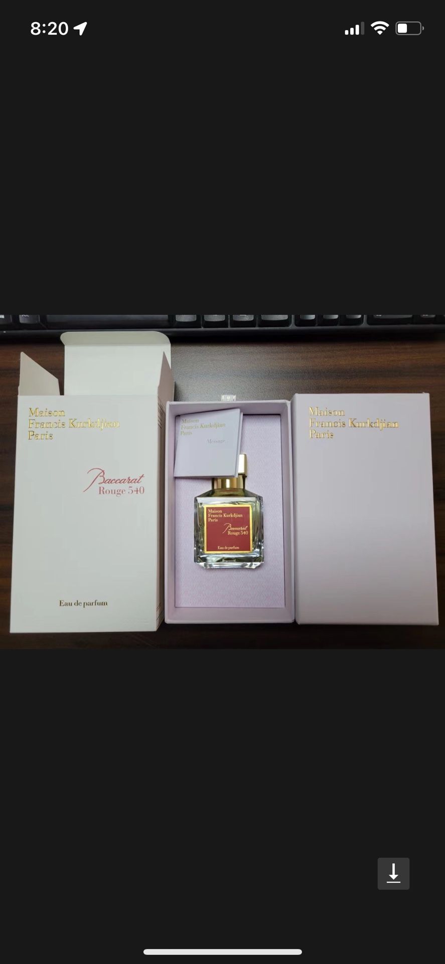 Maison Francis Kurkdjian Baccarat Rouge 540 Eau De Parfum 2.4 Oz