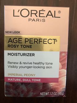 L'Oreal Paris Age Perfect Rosy Tone Moisturizer, 1.7 oz. $17 each