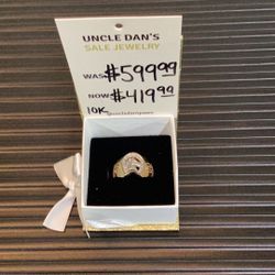 10kt Horseshoe Ring