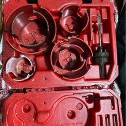 Milwaukee 10 piece Big Hawg Hole Cutter Kit