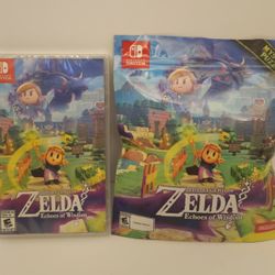 BRAND NEW SEALED - LEGEND OF ZELDA ECHOES OF WISDOM + 3D PUZZLE PROMO - NSW