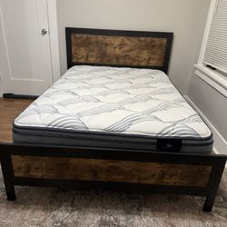 Full Bed Frame And Mattress