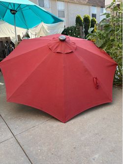 Red umbrella