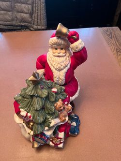 Santa Claus Christmas Ceramic Figurine