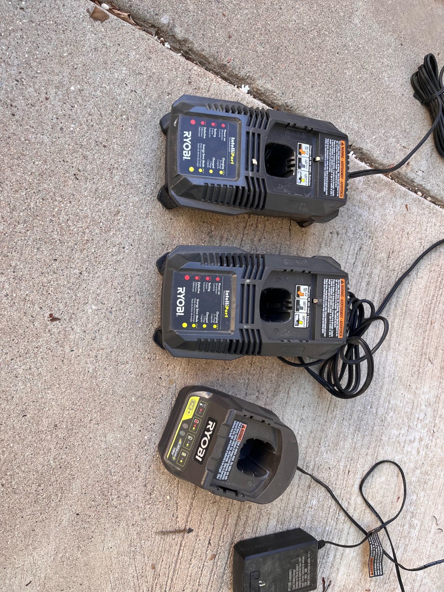 18v Ryobi chargers