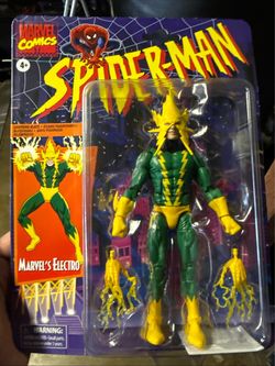 Marvel Legends electro retro