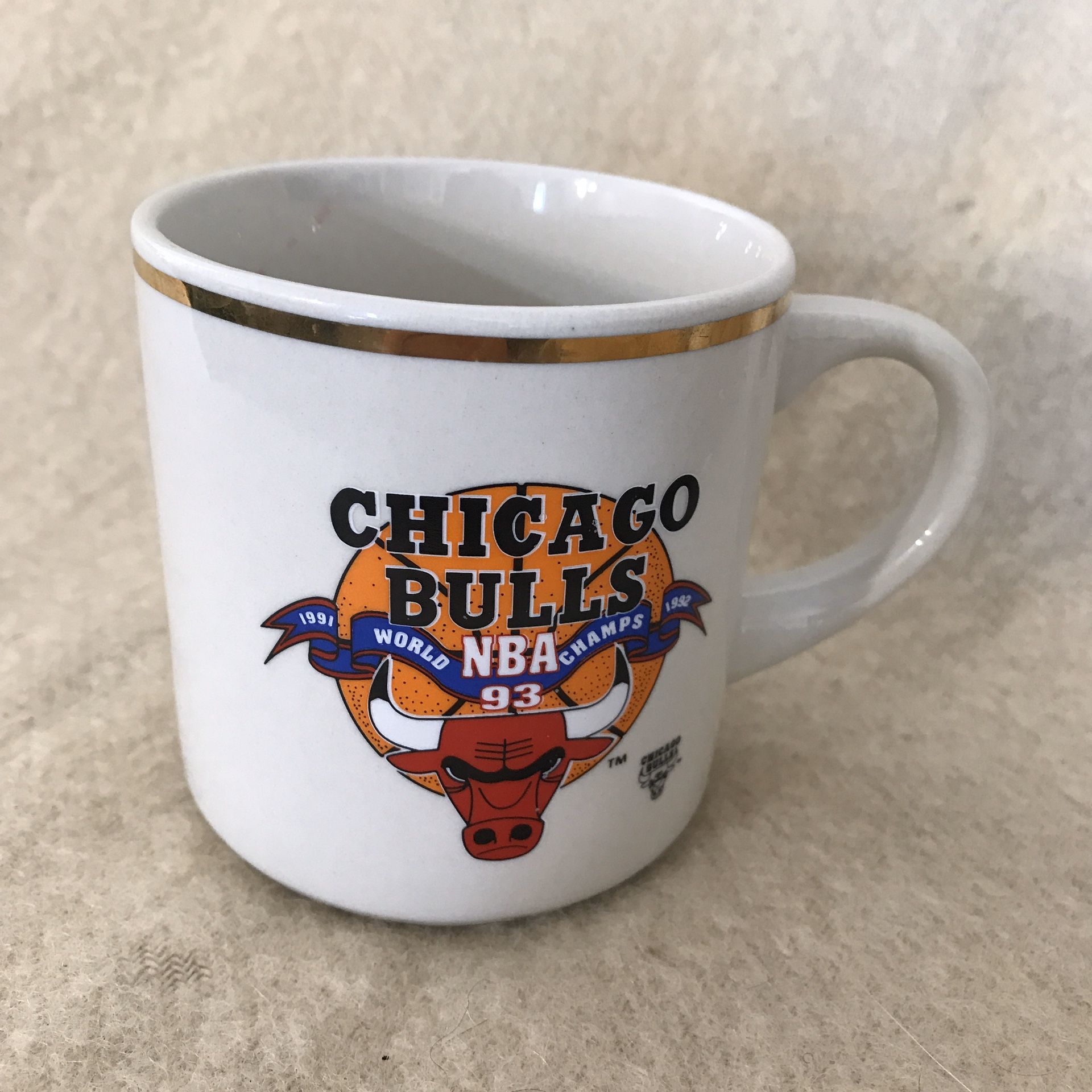 Chicago Bulls 1993 NBA World Champs Coffee Mug