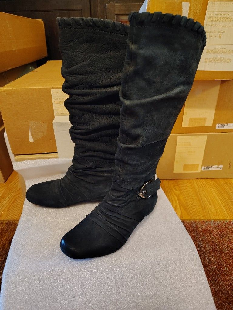 Earthies Chara Knee-high Boots Size 7.5