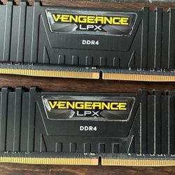 Corsair Vengeance LPX DDR4 ram 16 GB (2x8)