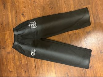 Fluent Black & Gray Sweatpants (Size: L)