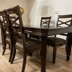 Ashley Furniture Dining Table And Chairs 